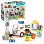 Imagine LEGO DUPLO AMBULANTA SI SOFER 10447