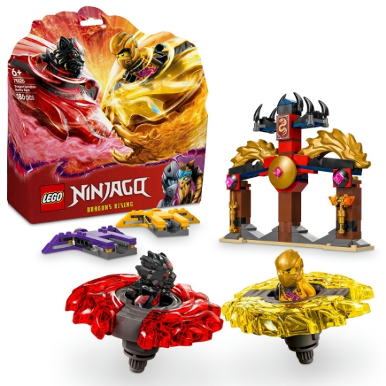 Imagine LEGO NINJAGO PACHET DE LUPTA CU DRAGONI SPINJITZU 71826
