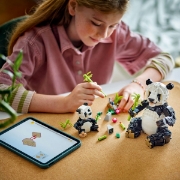 Imagine LEGO CREATOR ANIMALE SALBATICE: FAMILIA DE URSI PANDA 31165