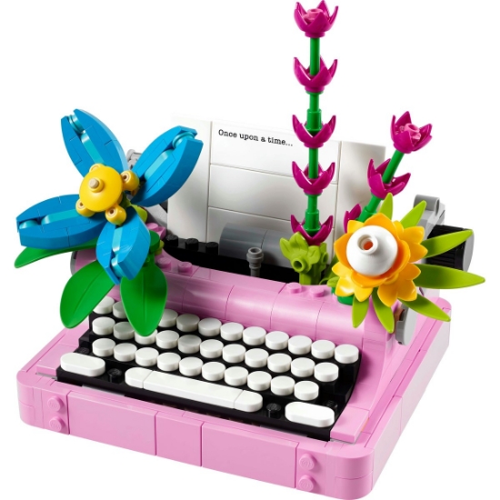 Imagine LEGO CREATOR MASINA DE SCRIS CU FLORI 31169