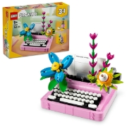 Imagine LEGO CREATOR MASINA DE SCRIS CU FLORI 31169