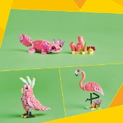 Imagine LEGO CREATOR ANIMALE SALBATICE FLAMINGO ROZ 31170 