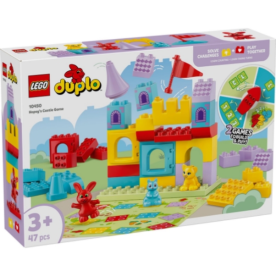 Imagine LEGO DUPLO JOCUL DE LA CASTELUL SALTARETEI 10450