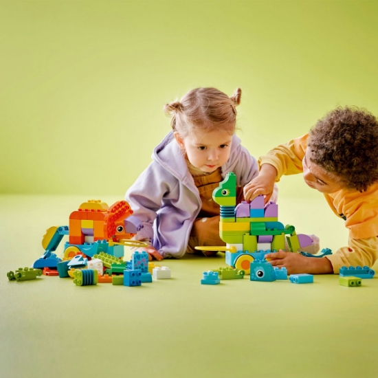 Imagine LEGO DUPLO DINOZAURI PE ROTI 3 IN 1 10451