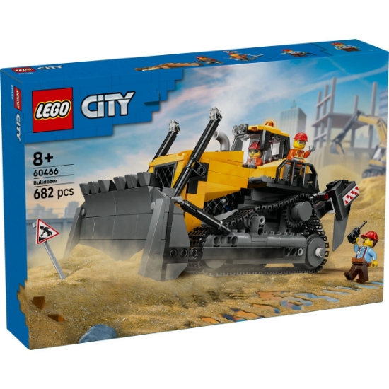 Imagine LEGO CITY BULDOZER GALBEN 60466