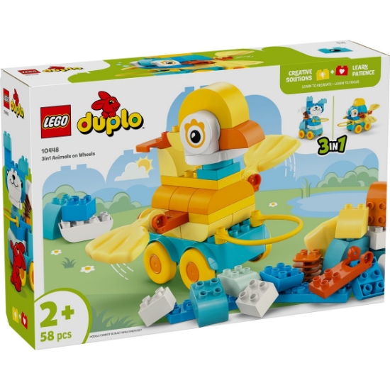 Imagine LEGO DUPLO ANIMALE PE ROTI 3 IN 1 10448
