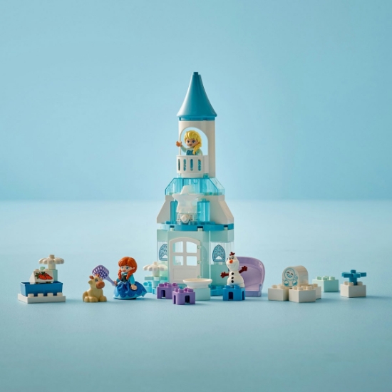 Imagine LEGO DUPLO PETRECEREA DE LA CASTELUL ELSEI DIN REGATUL DE GHEATA 10455