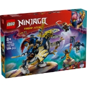 Imagine LEGO NINJAGO ROBOTUL CALARET DE DRAGON A LUI ROGUE 71843