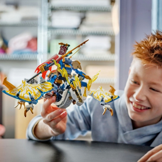 Imagine LEGO NINJAGO ROBOTUL CALARET DE DRAGON A LUI ROGUE 71843