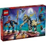Imagine LEGO NINJAGO ROBOTUL CALARET DE DRAGON A LUI ROGUE 71843