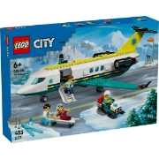 Imagine LEGO CITY AVION AMBULANTA PENTRU URGENTE 60465