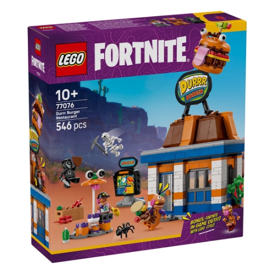 Imagine LEGO FORTNITE RESTAURANTUL DURRR BURGER 77076