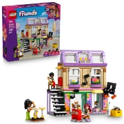 Imagine LEGO FRIENDS MAGAZIN DE MUZICA SI APARTAMENT 42653