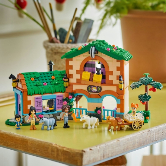 Imagine LEGO FRIENDS FERMA SI GRAJD PENTRU PONEI 42654 