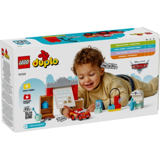 Imagine LEGO DUPLO VIZITA LUI MCQUEEN LA GARAJUL LUI DOC 10456