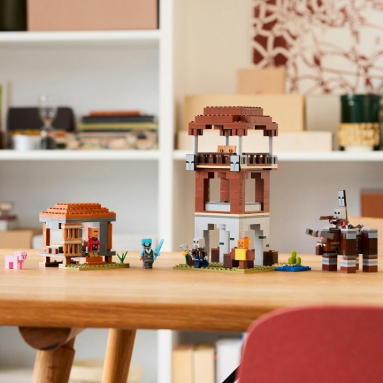 Imagine LEGO MINECRAFT AVANPOSTUL JEFUITORULUI SI DISTRUGATOR 21278