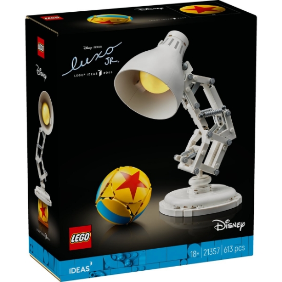 Imagine LEGO IDEAS DISNEY PIXAR LUXO JR 21357