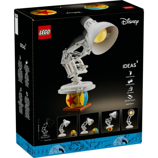 Imagine LEGO IDEAS DISNEY PIXAR LUXO JR 21357