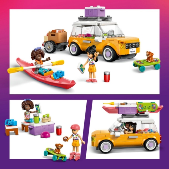 Imagine LEGO FRIENDS MASINA DE CALATORII A PRIETENIEI 42659 