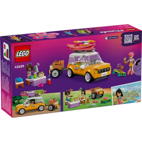 Imagine LEGO FRIENDS MASINA DE CALATORII A PRIETENIEI 42659 
