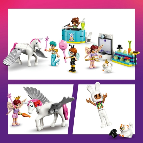 Imagine LEGO FRIENDS BAL MASCAT CU UNICORNUL SI ZANA 42661