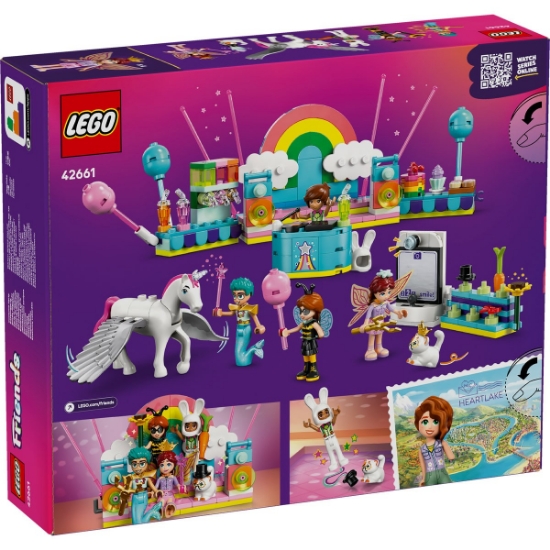 Imagine LEGO FRIENDS BAL MASCAT CU UNICORNUL SI ZANA 42661