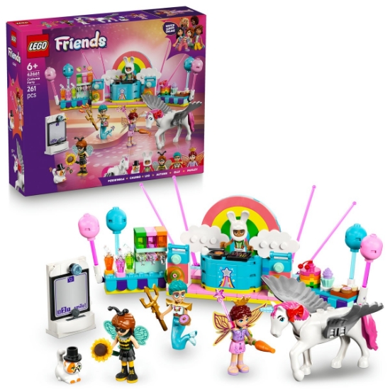 Imagine LEGO FRIENDS BAL MASCAT CU UNICORNUL SI ZANA 42661