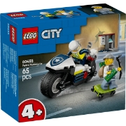 Imagine LEGO CITY URMARIRE CU MOTOCICLETA DE POLITIE 60455