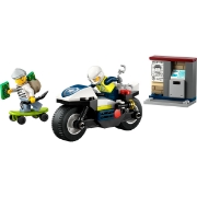 Imagine LEGO CITY URMARIRE CU MOTOCICLETA DE POLITIE 60455