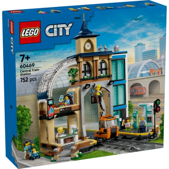 Imagine LEGO CITY GARA CENTRALA 60469