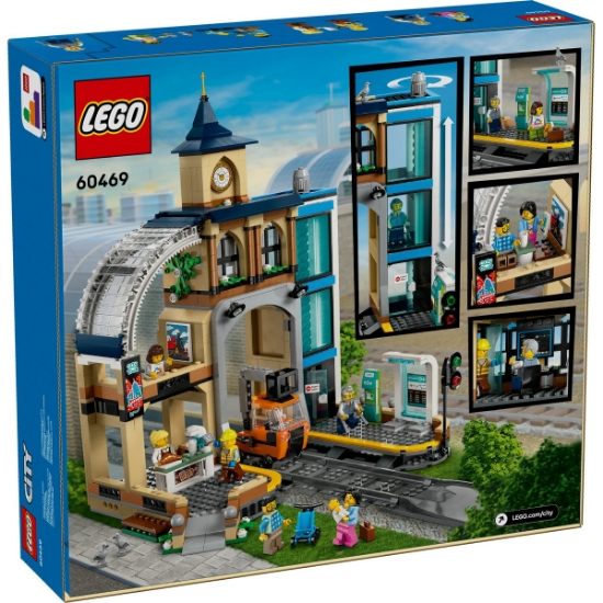 Imagine LEGO CITY GARA CENTRALA 60469