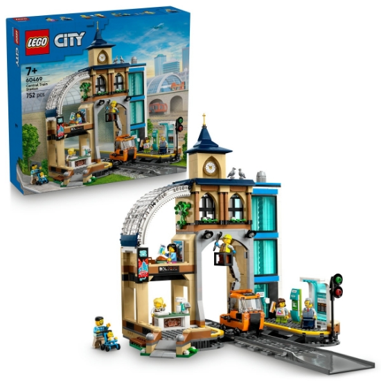 Imagine LEGO CITY GARA CENTRALA 60469