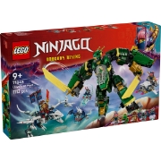 Imagine LEGO NINJAGO ROBOTUL AVION CU REACTIE AL LUI LLOYD 71845 