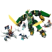 Imagine LEGO NINJAGO ROBOTUL AVION CU REACTIE AL LUI LLOYD 71845 
