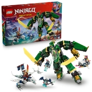 Imagine LEGO NINJAGO ROBOTUL AVION CU REACTIE AL LUI LLOYD 71845 