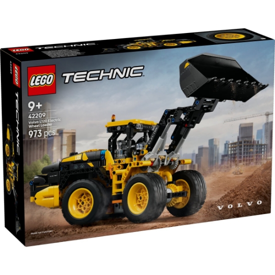 Imagine LEGO TECHNIC INCARCATOR FRONTAL VOLVO L120 ELECTRIC 42209