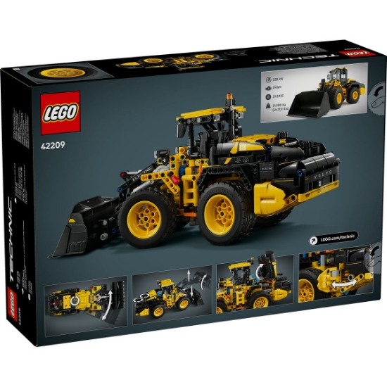 Imagine LEGO TECHNIC INCARCATOR FRONTAL VOLVO L120 ELECTRIC 42209