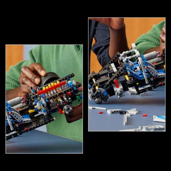 Imagine LEGO TECHNIC 2 FAST 2 FURIOUS NISSAN SKYLINE GT-R R34 42210