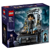Imagine LEGO WEDNESDAY FIGURINA WEDNESDAY ADDAMS 76780