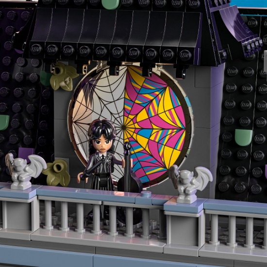 Imagine LEGO WEDNESDAY DORMITORUL LUI WEDNESDAY SI AL LUI EMID 76781