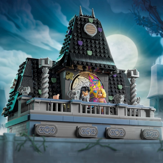 Imagine LEGO WEDNESDAY DORMITORUL LUI WEDNESDAY SI AL LUI EMID 76781