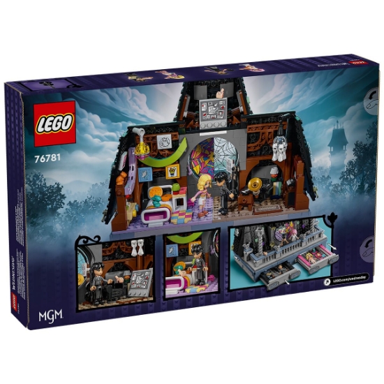 Imagine LEGO WEDNESDAY DORMITORUL LUI WEDNESDAY SI AL LUI EMID 76781