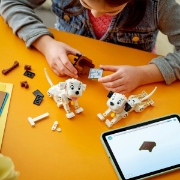 Imagine LEGO DISNEY CATELUSII LUCKY SI PENNY DIN 101 DALMATIENI 43271