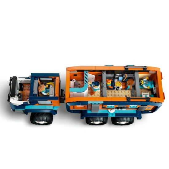 Imagine LEGO CITY CAMIONUL LABORATOR STIINTIFIC AL EXPLORATORILOR ARCTICI 60471