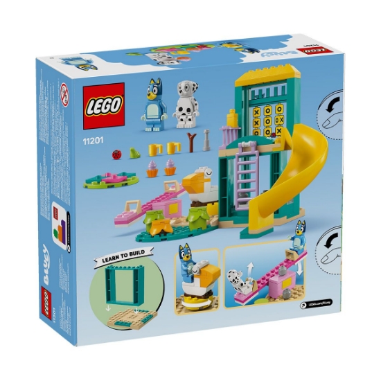 Imagine LEGO BLUEY DISTRACTIE LA LOCUL DE JOACA CU BLUE SI CHLOE 11201
