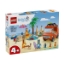 Imagine LEGO BLUEY CALATORIA FAMILIEI LUI BLUE CU MASINA LA PLAJA 11202 
