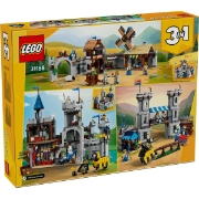 Imagine LEGO CREATOR CASTEL MEDIEVAL CU CAI SI CAVALERI 31168