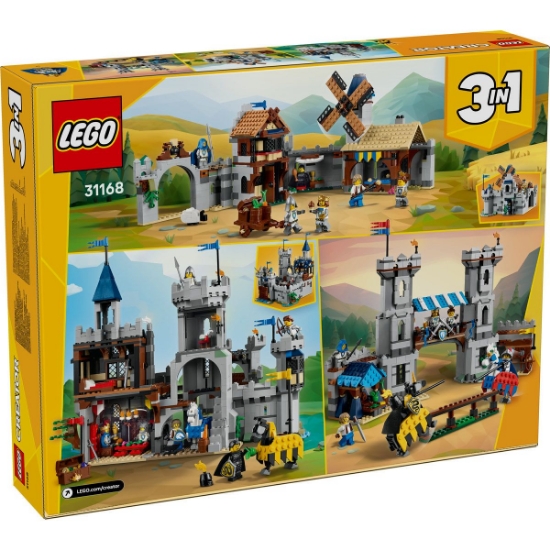 Imagine LEGO CREATOR CASTEL MEDIEVAL CU CAI SI CAVALERI 31168