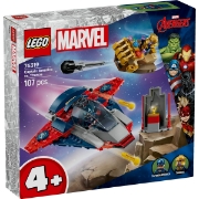 Imagine LEGO MARVEL RAZBUNATORII CAPITANUL AMERICA VS THANOS 76319