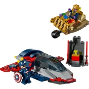 Imagine LEGO MARVEL RAZBUNATORII CAPITANUL AMERICA VS THANOS 76319